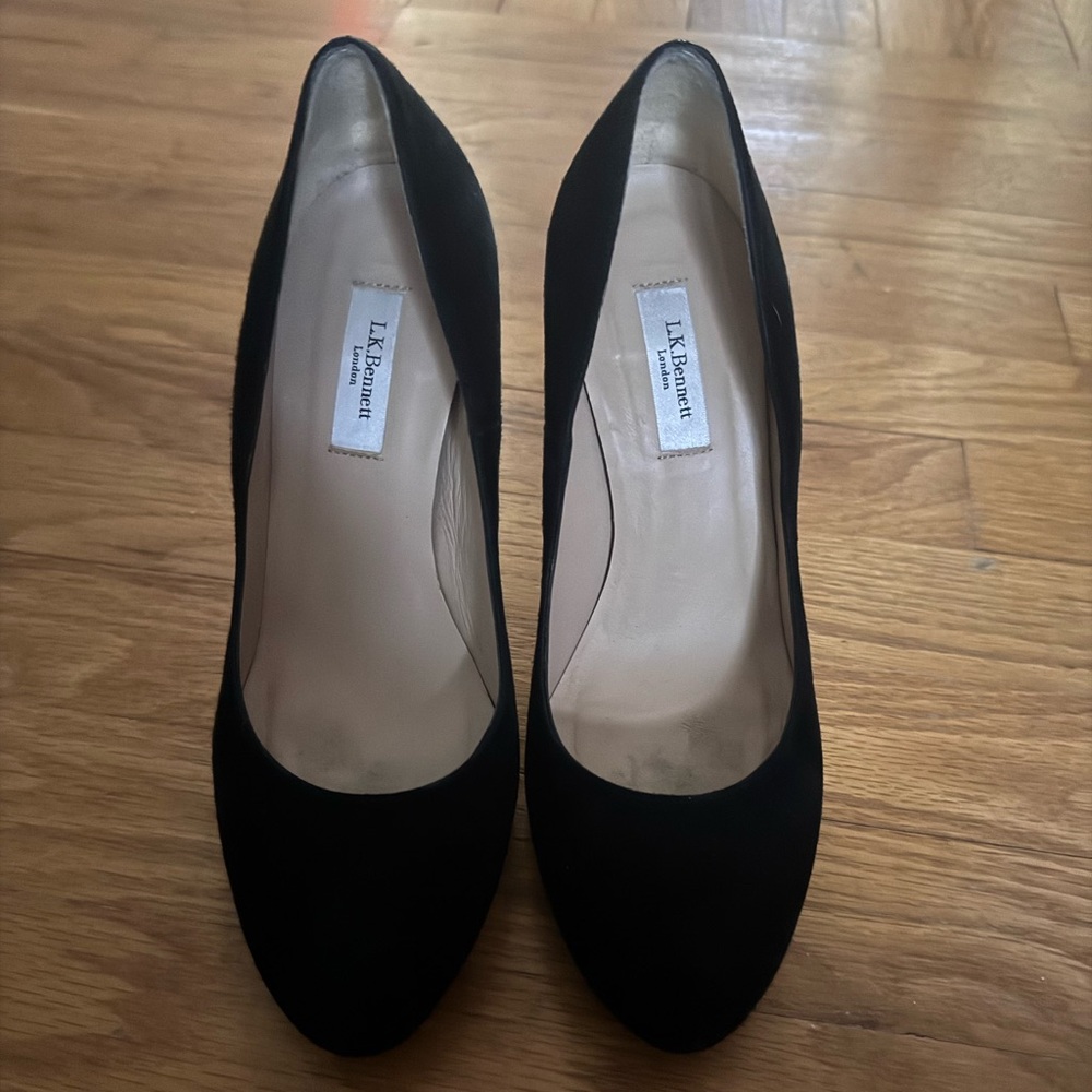 L K Bennett black heels size 36 1/2